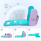 Primary School Children′s Lightweight Backpack Reducing Burden and Protecting Spine Boys and Girls Large Capacity Waterproof