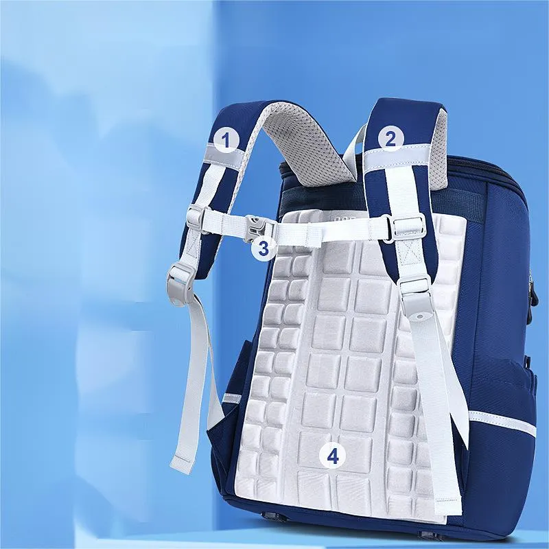 New 3D Cartoon for Elementary School Students Large Capacity Lightweight Children&prime;s Backpack