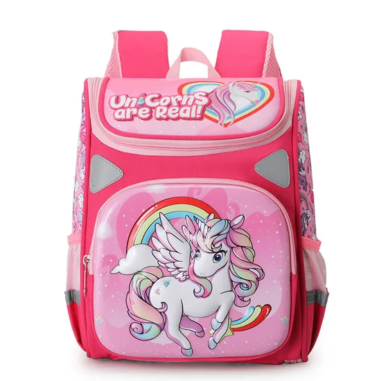 2023 New Load Reduction Kindergarten School Backpack Spine Protection Primary School Student Backpack