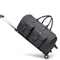 Travel Suit Bag Clothing Storage Bag with Wheels Portable Fashionable Shoe Compartment Detachable Lever Storage Bag