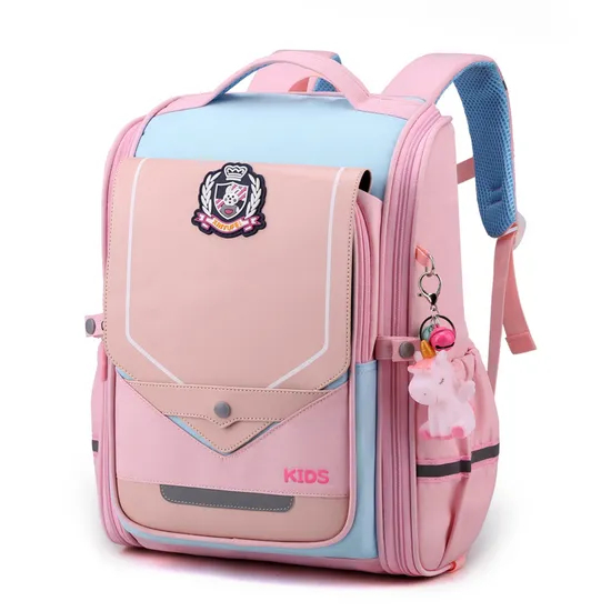 New Space Backpack for Elementary School Students From Grades 1 to 6 Lightweight Spine Protection for Boys and Girls