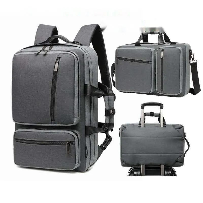 New Multifunctional Backpack Single Shoulder Diagonal Cross Business Computer Waterproof Leisure Travel Backpack