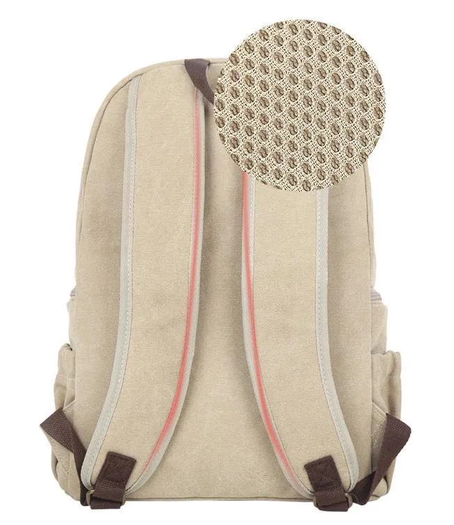 Camera Backpack Professional Photography Canon Nikon Mirrorless Outdoor Canvas Backpack