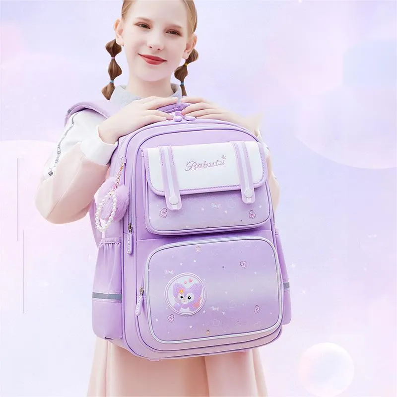 2024 Elementary School Backpack for Girls Super Light Waterproof Large Capacity Girl Backpack