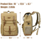 Customized Retro Fashion Waxed Canvas Backpack Outdoor Large Capacity Waterproof SLR Camera Backpack