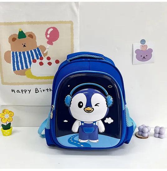 Cartoon Cute Elementary School Backpack with Large Capacity Load Reducing and Spine Protecting Backpack