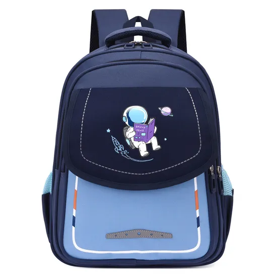 Primary School Backpack for Boys and Girls, Comfortable, Breathable, Splash Proof Children′s Backpack, Lightweight Foreign Trade Backpack