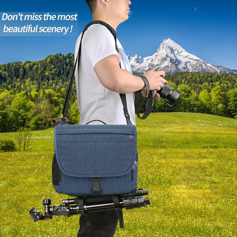 Camera Shoulder Backpack Waterproof Multifunctional Oblique Cross Photography Bag SLR Camera Bag