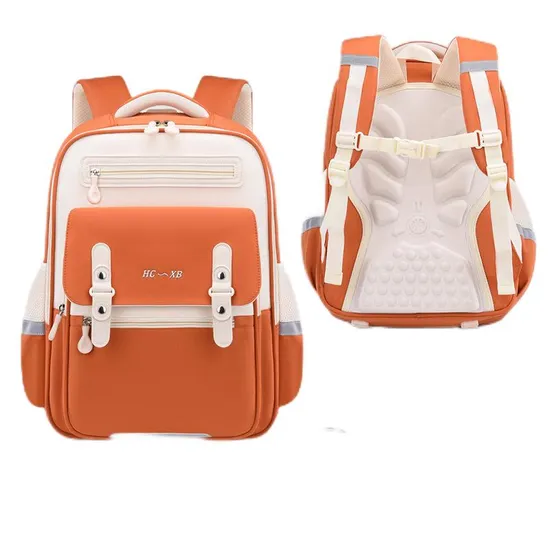 New Backpack for Primary School Students in Grades 1-6 Reducing Workload Backpack for Boys and Girls