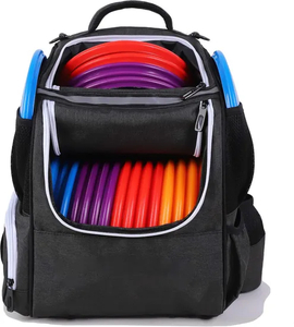 Frisbee Golf Discgolf Backpack Discs Huck Pack Multi-Functional Dividers Tactical Grip Disc Golf Backpack