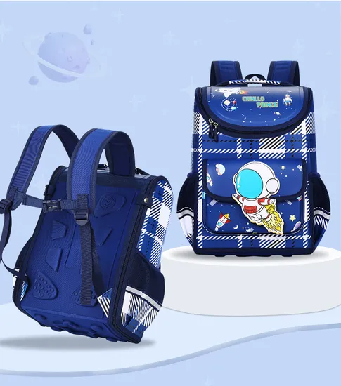 2024 New Children′s School Backpack Primary School Waterproof Children′s School Backpack