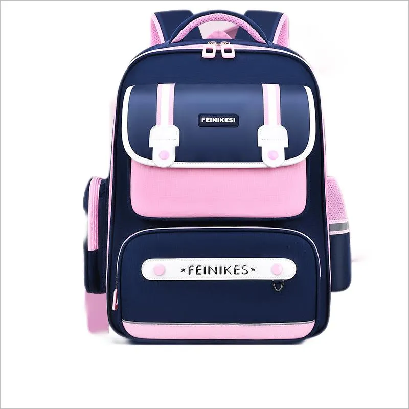 Children&prime;s Printed Logo Backpack School Bag Elementary School Student Backpack
