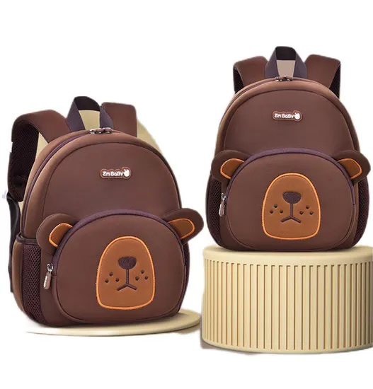 New Kindergarten Backpack for Boys Cartoon Backpack for Children Cute Mini Baby Backpack