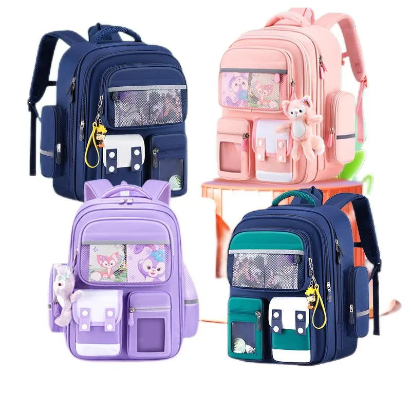 Wholesale Backpacks for Elementary School Students Space Backpacks Large Capacity Lightweight Children&prime;s Backpacks