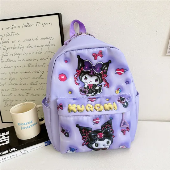 New Kulomi Cute Backpack 3D Lightweight Trendy Cartoon Backpack