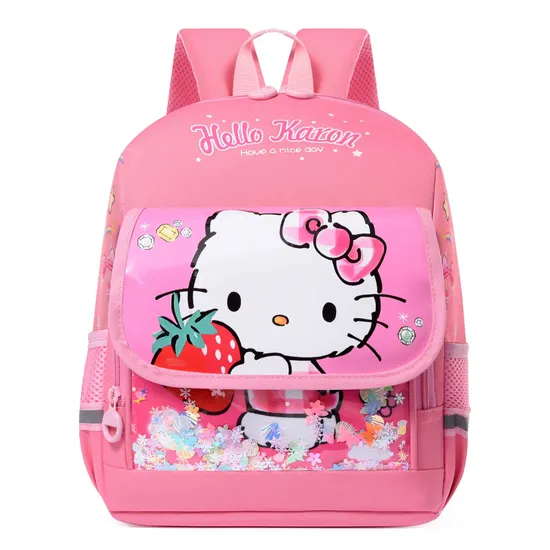 New Kolomi Lightweight Backpack for Kindergarten Oxford Cloth Large Capacity Load Reducing Backpack for Elementary School Students