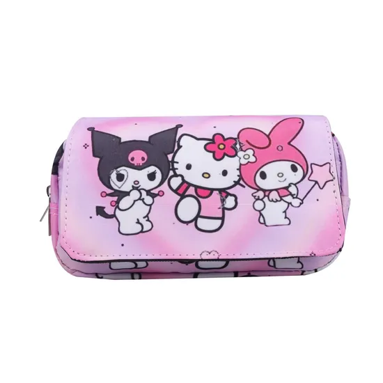 New 3D Stationery Box Cartoon Multi Functional Children′s Pencil Box Large Capacity Pencil Bag