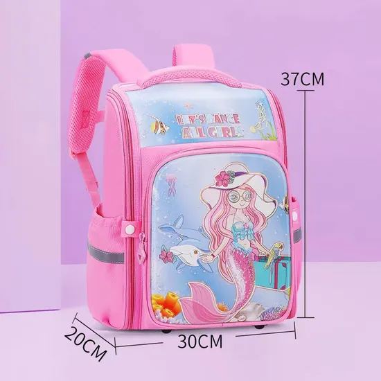 2024 New Stamping Craft Astro Love Elementary School Cartoon Backpack