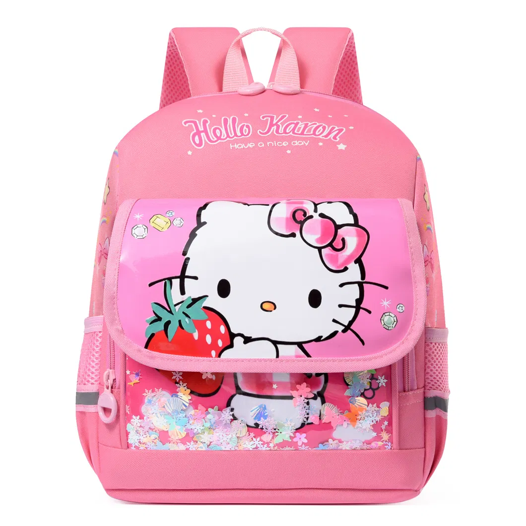 New Kolomi Lightweight Backpack for Kindergarten Oxford Cloth Large Capacity Load Reducing Backpack for Elementary School Students
