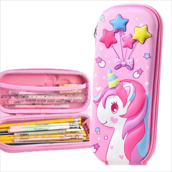 Primary School Student Pencil Case 3D Large Capacity Children′s Stationery Box Pencil Case