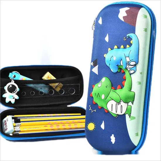 Cartoon 3D Large Capacity Stationery Case Wholesale Primary School Student Pencil Case