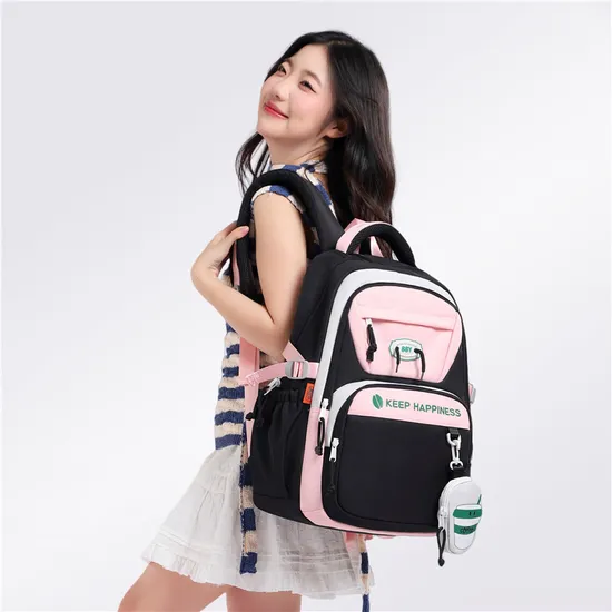 New Large Capacity Junior High School Backpack for College Students Waterproof Backpack