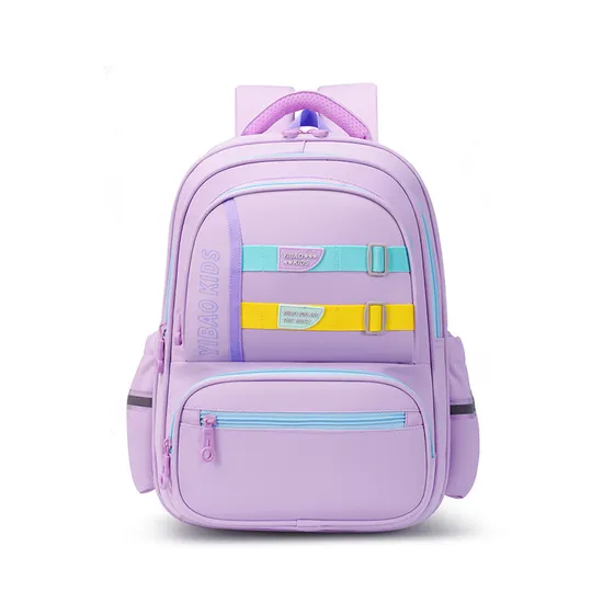 2024 New Primary School Student Backpack for Boys and Girls Children′s Simple Backpack