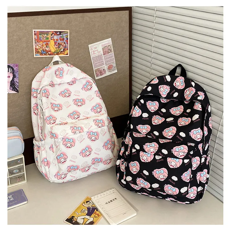 Elementary School Backpack Lightweight Children&prime;s Backpack Cute Large Capacity Nylon Backpack