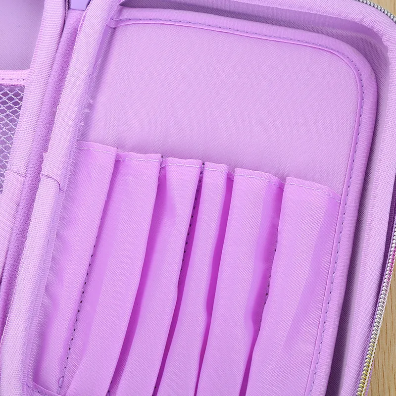 Children Pencil Case 3D Stationery Box Cartoon Transparent Pencil Pouch