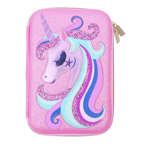 Children Pencil Case 3D Stationery Box Cartoon Transparent Pencil Pouch