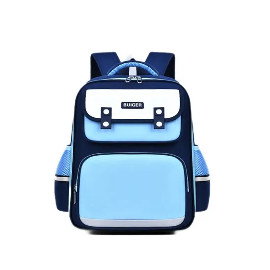 New Children′s Backpack Wholesale Reduced Load Spine and Waist Protection Elementary School Students Backpack