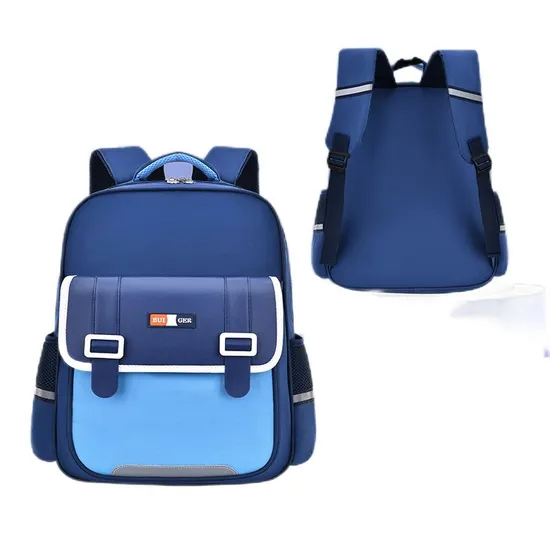 New Backpack Waterproof Load-Reducing Wear-Resistant Lightweight Backpack for Children′s Spine Protection Backpack