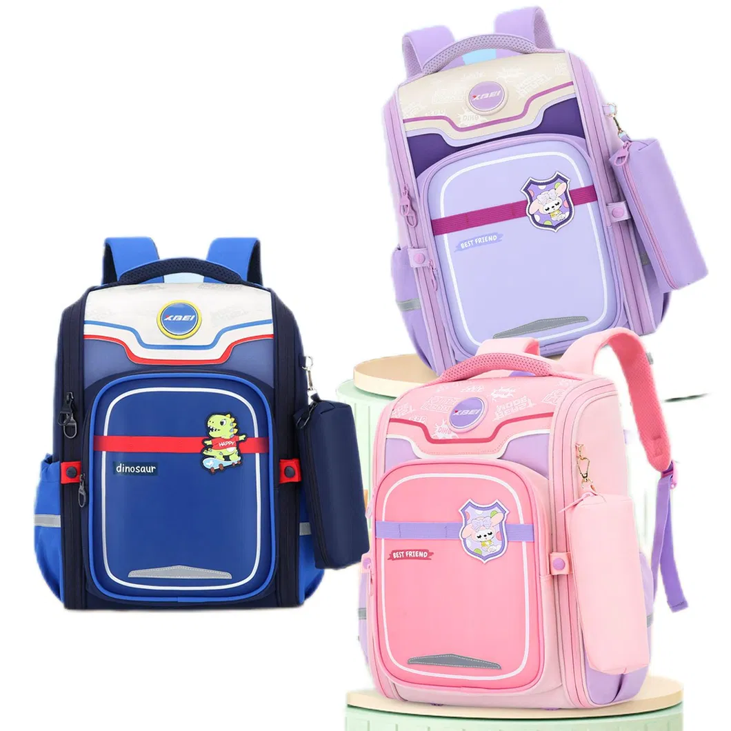 Wholesale of 2024 New Primary School Students&prime; Backpacks for Lightweight Load-Reducing Spine Protecting Backpacks