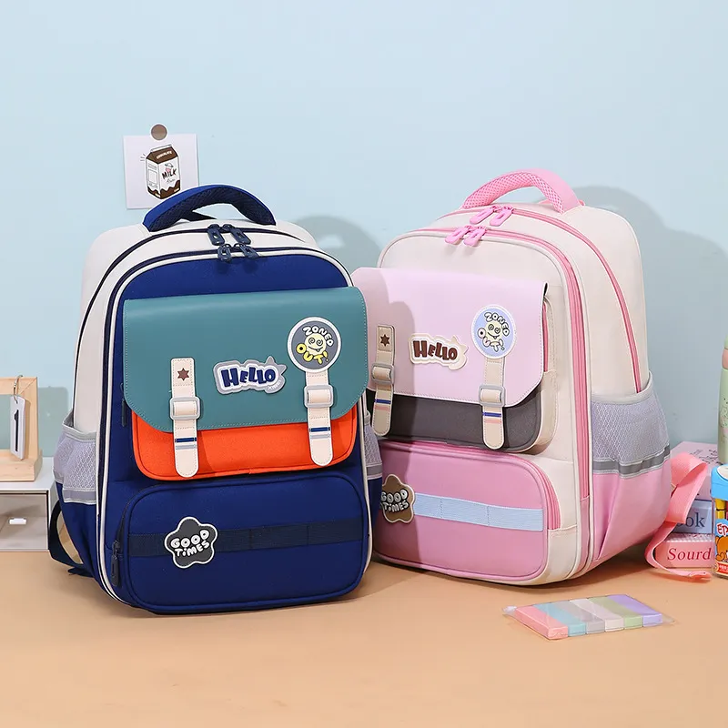 High Quality Large Capacity Backpack for Boys and Girls Shoulder Protector for Children and Elementary School Students
