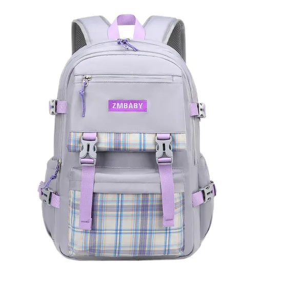 New Primary School Backpack Large Capacity Children′s Backpack Lightweight and Casual Backpack