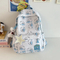 New Junior High School Nylon Backpack Cute Cartoon Hanger Print Large Capacity Boys and Girls School Backpack