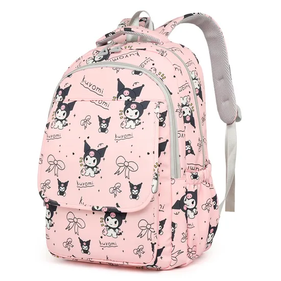 Kuromi′s New Student Backpack Is Lightweight and Large Capacity Oxford Cloth Backpack