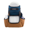 High Quality Custom Logo Expandable Frisbee Disc Golf Bag Large Size Disc Golf Backpack