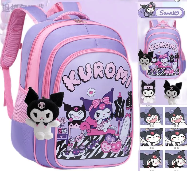 Children&prime;s Backpack Primary School Student Waterproof Load Reducing Backpack