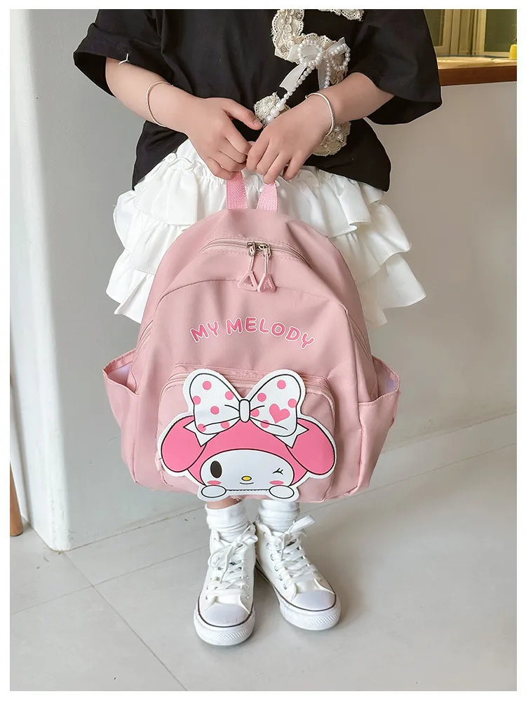 New Children&prime;s Backpack Cute Cartoon Doll Boys and Girls Book Bag Lightweight and Large Capacity Backpack
