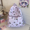 New Student Cute Backpack Nylon Cartoon Large Capacity Multi Color Lightweight Backpack