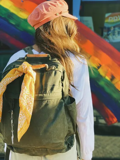 Retro Canvas Outdoor Waterproof Mountaineering Travel Backpack