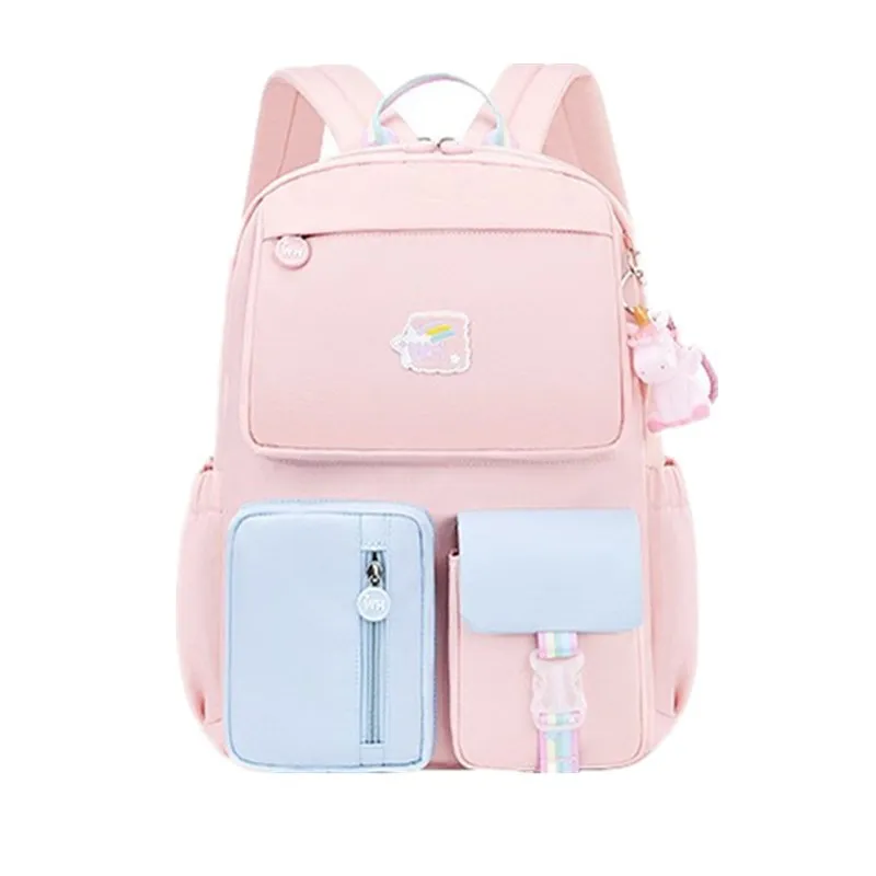 2024 New School Bag for Elementary School Girls Super Light Weight Reducing Princess Backpack