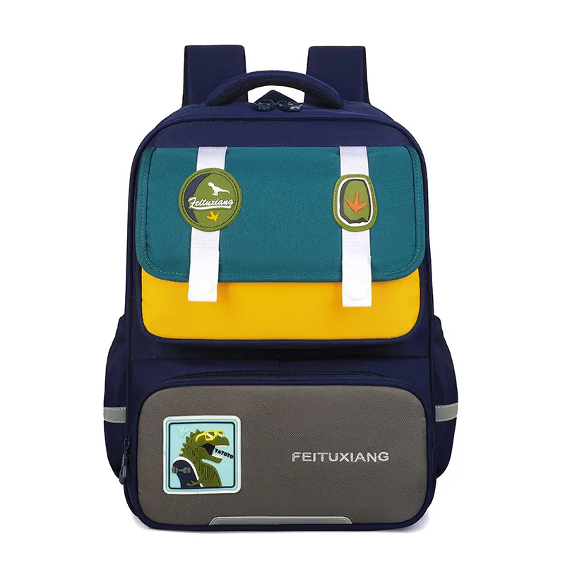 2024 New Primary School Schoolbag for Boys and Girls Children Lightweight Spinal Protection and Load Reduction Backpack