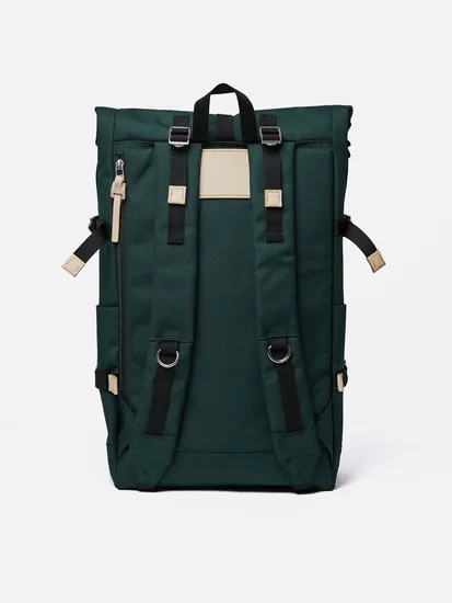 Factory Customization Rucksack Anti-Theft Fashion Canvas Backpack Waterproof Round Roll Top Backpack