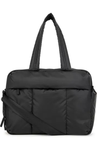 2024 Custom Logo Expandible Puffer Weekend Travel Luggage Gym Bags Printed Light-Weight Puffer Duffle Bag