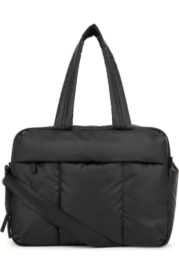 2024 Custom Logo Expandible Puffer Weekend Travel Luggage Gym Bags Printed Light-Weight Puffer Duffle Bag