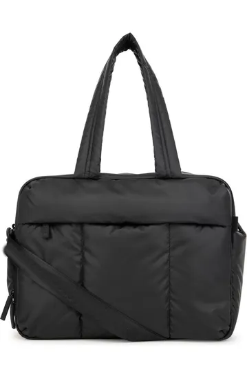 2024 Custom Logo Expandible Puffer Weekend Travel Luggage Gym Bags Printed Light-Weight Puffer Duffle Bag