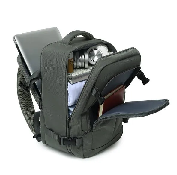 Olive-Green Color Good Quality School Backpack 2024 Business Laptop Backpack Bags Luxury Custom Office Backpack for Men