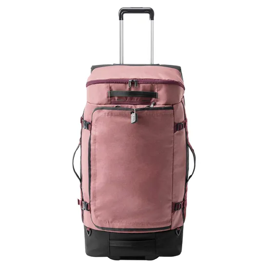 Custom Ripstop Wheeled Rolling Duffel Luggage Bag Trolley Travel Bag